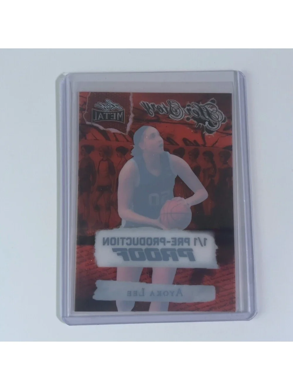 2024 Leaf Women of Sport Metal Ayoka Lee Her Story 1/1 Pre-Production Proof